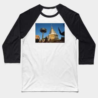 Pagoda in Chiang Mai Thailand. Baseball T-Shirt